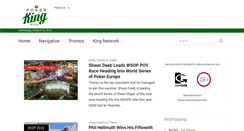 Desktop Screenshot of pokerkingblog.com